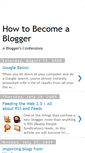 Mobile Screenshot of bloggingconfessions.blogspot.com