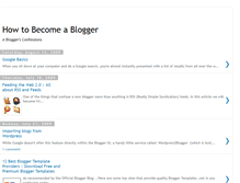 Tablet Screenshot of bloggingconfessions.blogspot.com
