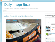 Tablet Screenshot of dailyimagebuzz.blogspot.com