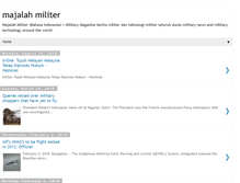 Tablet Screenshot of majalahmiliter.blogspot.com