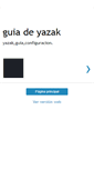 Mobile Screenshot of guiadeconfiguracionyazak.blogspot.com