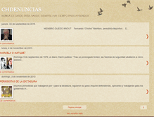 Tablet Screenshot of chdenuncias.blogspot.com