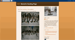 Desktop Screenshot of dereckshuntingpage.blogspot.com
