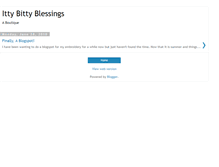 Tablet Screenshot of ittybittyblessingsboutique.blogspot.com