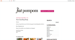 Desktop Screenshot of fatpompom.blogspot.com