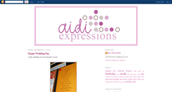 Desktop Screenshot of aidiexpressions.blogspot.com