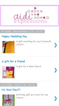 Mobile Screenshot of aidiexpressions.blogspot.com