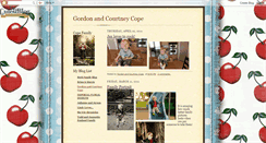 Desktop Screenshot of gordonandcourtneycope.blogspot.com
