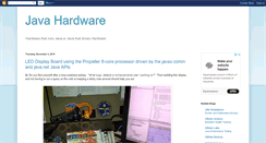 Desktop Screenshot of javahardware.blogspot.com