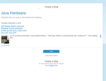 Tablet Screenshot of javahardware.blogspot.com