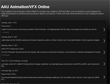Tablet Screenshot of aauanimationvfxonline.blogspot.com