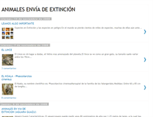 Tablet Screenshot of pablo-animalesenvadeextincin.blogspot.com