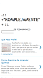 Mobile Screenshot of komplejamente.blogspot.com