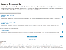 Tablet Screenshot of compartidoespacio.blogspot.com