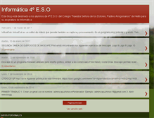 Tablet Screenshot of informaticacapuchinos4eso.blogspot.com