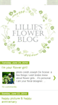 Mobile Screenshot of lillies-flowers.blogspot.com