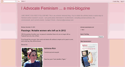 Desktop Screenshot of femadvocate.blogspot.com