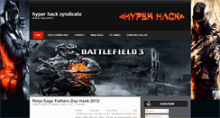 Desktop Screenshot of hyperhacksyndicate.blogspot.com