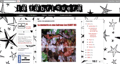 Desktop Screenshot of lafabriquera.blogspot.com