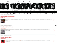 Tablet Screenshot of lafabriquera.blogspot.com