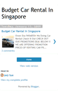 Mobile Screenshot of budgetrentalcar.blogspot.com