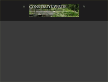 Tablet Screenshot of construyeverde.blogspot.com