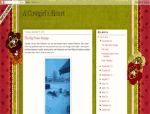 Tablet Screenshot of acowgirlsheart.blogspot.com