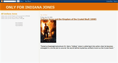 Desktop Screenshot of click4indianajones.blogspot.com