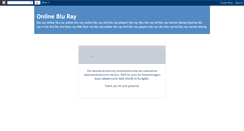 Desktop Screenshot of online-blu-ray.blogspot.com
