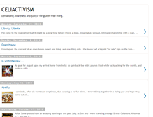 Tablet Screenshot of celiactivism.blogspot.com