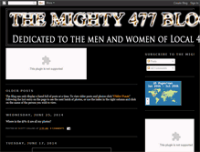 Tablet Screenshot of local477ibew.blogspot.com