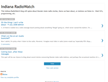 Tablet Screenshot of indianaradio.blogspot.com