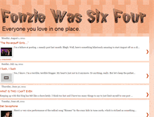 Tablet Screenshot of fonziewassixfour.blogspot.com