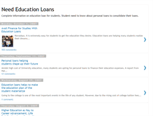 Tablet Screenshot of loans-education-loans.blogspot.com