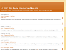 Tablet Screenshot of lecoindesbabyboomers.blogspot.com