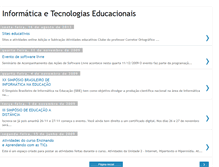 Tablet Screenshot of informaticaetecnologiaseducacionais.blogspot.com