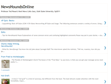 Tablet Screenshot of newshoundsonline.blogspot.com
