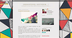 Desktop Screenshot of inesgotavelsouvenir.blogspot.com