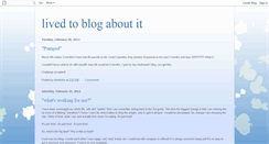 Desktop Screenshot of livedtoblogaboutit.blogspot.com