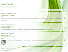 Tablet Screenshot of iriverbrasil.blogspot.com