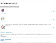 Tablet Screenshot of normaleserfeliz.blogspot.com
