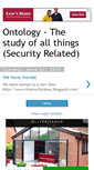 Mobile Screenshot of ontology42.blogspot.com