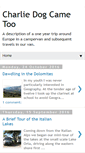 Mobile Screenshot of charliedogcametoo.blogspot.com