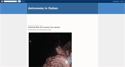 Desktop Screenshot of itastronomy.blogspot.com
