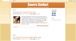 Desktop Screenshot of guerrestellari.blogspot.com