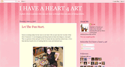 Desktop Screenshot of ihaveaheart4art.blogspot.com