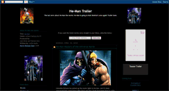 Desktop Screenshot of he-man-trailer.blogspot.com