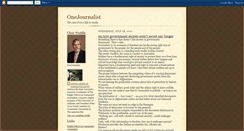 Desktop Screenshot of one-journalist.blogspot.com