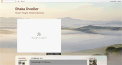 Desktop Screenshot of dhakadweller.blogspot.com