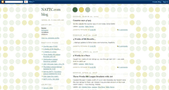 Desktop Screenshot of nattcblog.blogspot.com